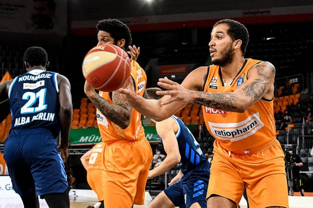 GER, BBL, Play-offs, ratiopharm ulm vs Alba Berlin 05.06.2021, ratiopharm arena, Neu-Ulm, GER, BBL, Play-offs, ratiopharm ulm vs Alba Berlin, im Bild Isaiah Wilkins (Ulm, 11)