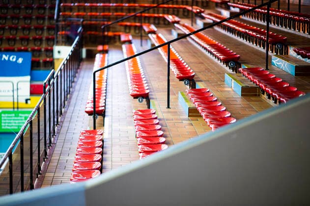 04.06.2021 - Handball, 2020 2021, 2. Bundesliga, 35. Spieltag, Wilhelmshavener HV - TuS-N-Lübbecke: Feature Nordfrost-Arena, Nordfrost Arena Wilhelmshaven Niedersachsen Deutschland Nordfrost-Arena