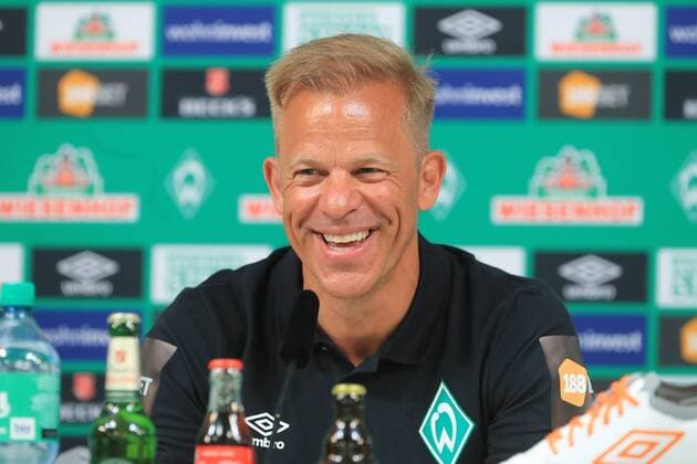 GER, 2.FBL, SV Werder Bremen Pressekonferenz zur Vorstellung von Trainer Markus Anfang 06.06.2021, wohninvest Weserstadion, Bremen, GER, 2.FBL, SV Werder Bremen Pressekonferenz zur Vorstellung von Trainer Markus Anfang im Bild picture shows Trainer Markus Anfang (Werder Bremen)