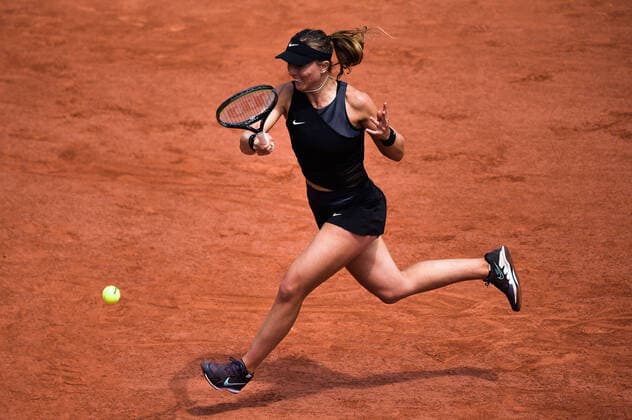 Paula Badosa ( Espagne ) TENNIS : Roland Garros 2021 - Internationaux de France - 06 06 2021 FedericoPestellini Panoramic 