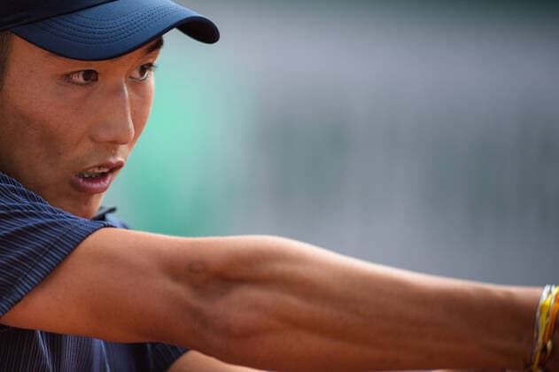 Juncheng Shang ( Chine ) TENNIS : Roland Garros 2021 - Internationaux de France - 06 06 2021 FedericoPestellini Panoramic 