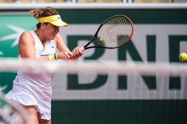 Anastasia Pavlyuchenkova ( Russie ) TENNIS : Roland Garros 2021 - Internationaux de France - 06 06 2021 FedericoPestellini Panoramic 