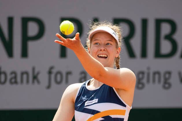 Julia Middendorf, Juniorinnen Einzel, GS Tennis - French Open 2021 - Grand Slam - Roland Garros - Paris - - France - 6 June 2021. Copyright: xJuergenxHasenkopfx
