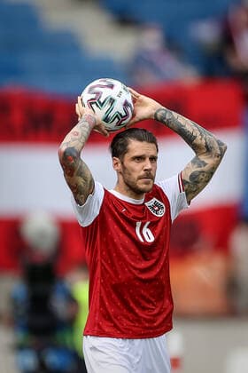 SOCCER - UEFA EURO, EM, Europameisterschaft,Fussball 2020, preview, AUT vs SVK VIENNA,AUSTRIA,06.JUN.21 - SOCCER - UEFA European Championship, EM, Europameisterschaft preview, OEFB international match, Länderspiel, Nationalmannschaft Austria vs Slovakia, friendly match. Image shows Christopher Trimmel (AUT).  GEPAxpictures xManfredxBinder