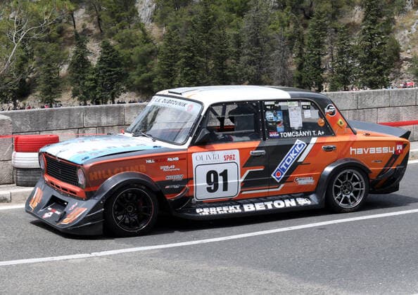 PXL_15th Award of the City of Skradin 2021 The car participates in the mountain speed race 15th Award of the City of Skradin - Trke priko Krke (Race on the Krka) in Skradin, Croatia on June 6, 2021. The 15th City of Skradin Award brought together 200 drivers from Croatia, Slovenia, Bosnia and Herzegovina, Austria, Italy and France. This race is scored for the championship of Croatia, Bosnia and Herzegovina and the championship of Slovenia. DuskoxJaramaz PIXSELL
