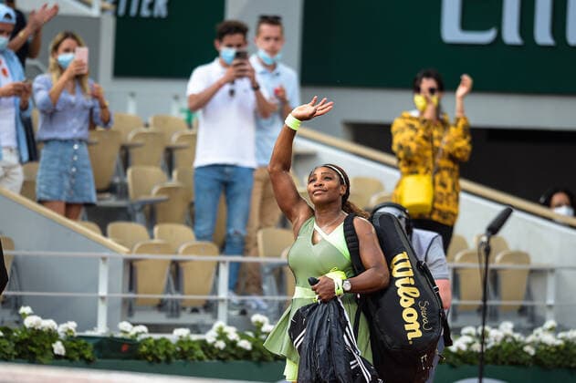 Attitude - Defaite de Elena Rybakina ( KAZ ) TENNIS : Roland Garros 2021 - Internationaux de France - 06 06 2021 FedericoPestellini Panoramic 