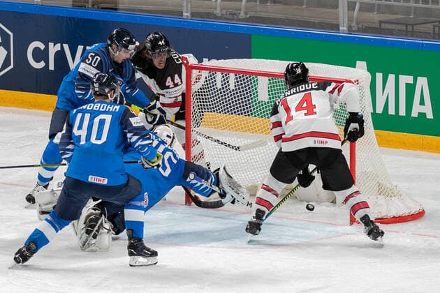 GOLD MEDAL Finland VS Canada FINAL SCORE during World Championship, WM, Weltmeisterschaft 2021 - Gold Medal - Finland vs Canada, Ice hockey, Eishockey in Riga, Latvia, June 06 2021  Copyright: xLiveMedia AndreaxRex xIPAx xLiveMediax 0