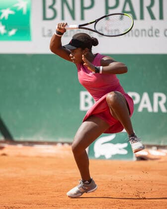 Chelsea Fontenel (SUI), Juniorinnen Einzel, GS Tennis - French Open 2021 - Grand Slam - Roland Garros - Paris - - France - 6 June 2021. Copyright: xJuergenxHasenkopfx