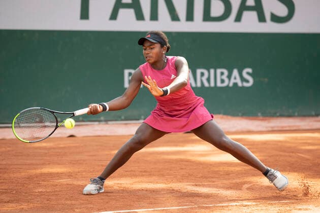 Chelsea Fontenel, Juniorinnen Einzel, GS Tennis - French Open 2021 - Grand Slam - Roland Garros - Paris - - France - 6 June 2021. Copyright: xJuergenxHasenkopfx