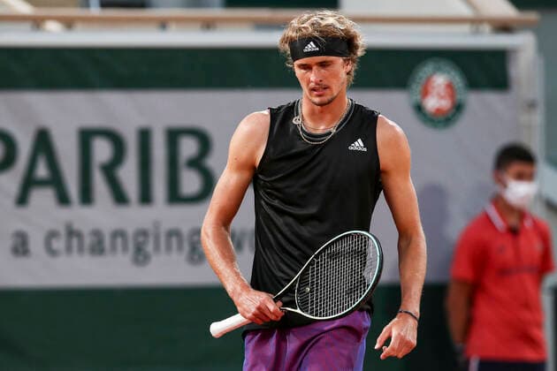 TENNIS - French Open 2021 PARIS,FRANCE,06.June.21 - TENNIS - ATP, Tennis Herren World Tour, French Open, Roland Garros, Grand Slam. Image shows Alexander Zverev (GER).  GEPAxpictures xPatrickxSteiner