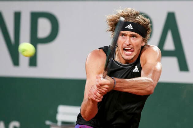 TENNIS - French Open 2021 PARIS,FRANCE,06.June.21 - TENNIS - ATP, Tennis Herren World Tour, French Open, Roland Garros, Grand Slam. Image shows Alexander Zverev (GER).  GEPAxpictures xPatrickxSteiner
