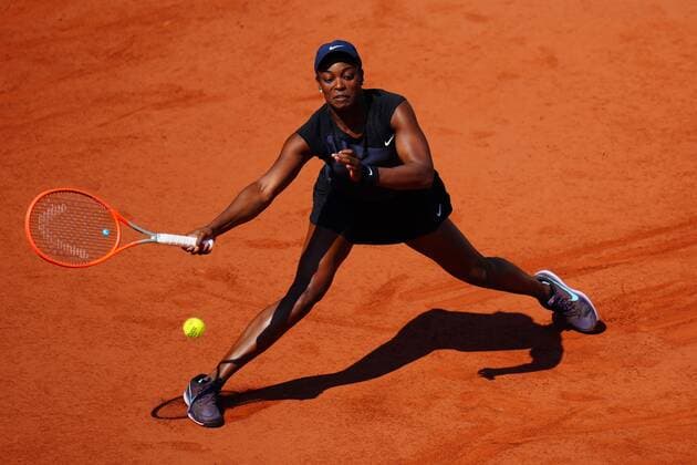 Mandatory Credit: Photo by Javier Garcia BPI Shutterstock (12019129c) Sloane Stephens in fourth round action French Open Tennis, Day Nine, Roland Garros, Paris, France - 07 Jun 2021 French Open Tennis, Day Nine, Roland Garros, Paris, France - 07 Jun 2021  Copyright: xJavierxGarcia BPI Shutterstockx 12019129c