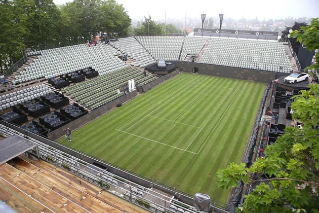 07.06.2021. Deutschland, Stuttgart, Tennis MercedesCup 2021, Übersicht Centercourt, Center Court