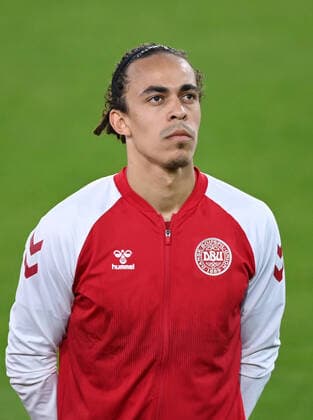 FUSSBALL INTERNATIONAL Testspiel EM 2021 in Innsbruck Deutschland - Daenemark 02.06.2021 Yussuf Poulsen (Daenemark) *** FUSSBALL INTERNATIONAL Test match EM 2021 in Innsbruck Germany Denmark 02 06 2021 Yussuf Poulsen Denmark