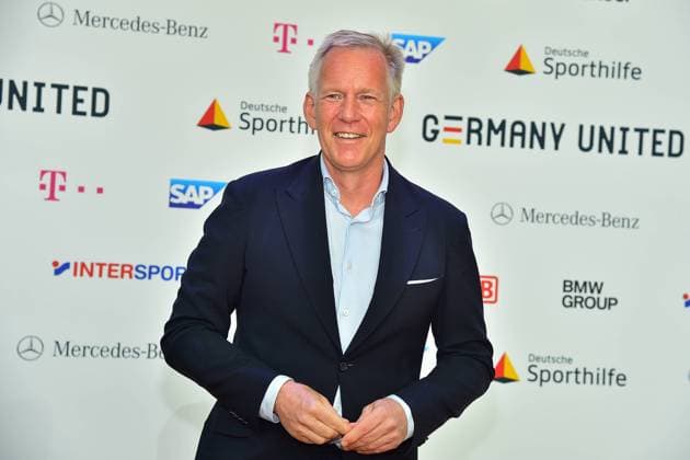 Johannes B. Kerner, Moderator, Auftakt zur PK von Germany United in der Telekom Hauptstadtpräsenz in Berlin am 07.06.2021 PK zu Germany United in Berlin