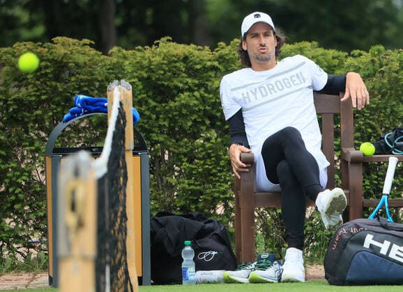 07.06.2021, ATP, Tennis Herren Tour MercedesCup Stuttgart, Weissenhofff, Tennis, im Bild: Feliciano Lopez (ESP)