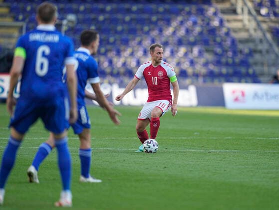 June 6, 2021: DenmarkÃ¢â‚¬â ¢s Christian Eriksen during Denmark against Bosnia and Herzegovina on Broendby Stadium, Copenhagen, Denmark. CSM Copenhagen Denmark - ZUMAc04_ 20210606_zaf_c04_481 Copyright: xKimxPricex