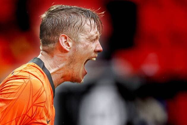 ENSCHEDE, 06-06-2021 Grolsch Veste Stadium, Friendly match Netherlands - Georgia 3-0 Netherlands player Wout Weghorst Netherlands - Georgia  x12075278x Copyright: