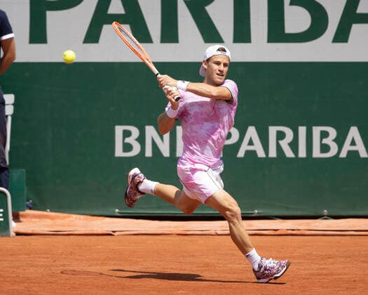 Diego Schwartzman Tennis - French Open 2021 - Grand Slam - Roland Garros - Paris - - France - 7 June 2021. Copyright: xJuergenxHasenkopfx