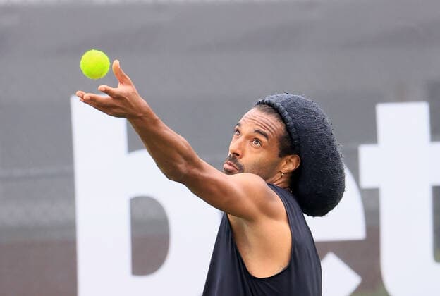 07.06.2021, ATP, Tennis Herren Tour Mercedes Cup Stuttgart, Weissenhofff, Tennis, im Bild: Dustin Brown (GER)