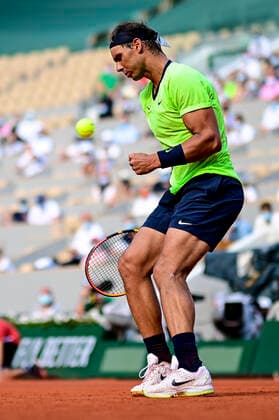 Rafael Nadal (Esp) TENNIS : Internationaux de France Roland Garros 2021 - Paris - 07 06 2021 JBAutissier Panoramic 
