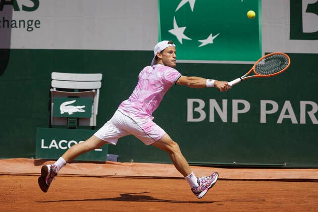 Diego Schwartzman Tennis - French Open 2021 - Grand Slam - Roland Garros - Paris - - France - 7 June 2021. Copyright: xJuergenxHasenkopfx
