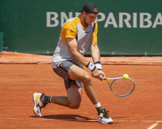 Jan-Lennard Struff (GER) Tennis - French Open 2021 - Grand Slam - Roland Garros - Paris - - France - 7 June 2021. Copyright: xJuergenxHasenkopfx