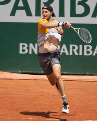 Jan-Lennard Struff (GER) Tennis - French Open 2021 - Grand Slam - Roland Garros - Paris - - France - 7 June 2021. Copyright: xJuergenxHasenkopfx