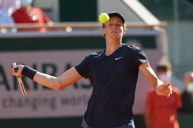 Jannik Sinner (ITA) Tennis - French Open 2021 - Grand Slam - Roland Garros - Paris - - France - 7 June 2021. Copyright: xJuergenxHasenkopfx