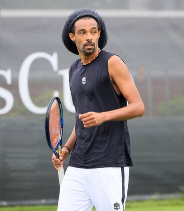 07.06.2021, ATP, Tennis Herren Tour Mercedes Cup Stuttgart, Weissenhofff, Tennis, im Bild: Dustin Brown (GER)
