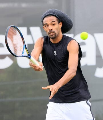 07.06.2021, ATP, Tennis Herren Tour Mercedes Cup Stuttgart, Weissenhofff, Tennis, im Bild: Dustin Brown (GER)