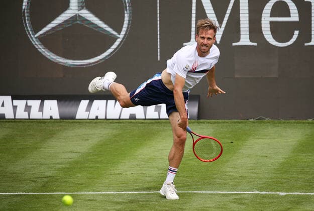 08.06.2021. Deutschland, Stuttgart, Tennis MercedesCup 2021, Peter Gojowczyk (GER)