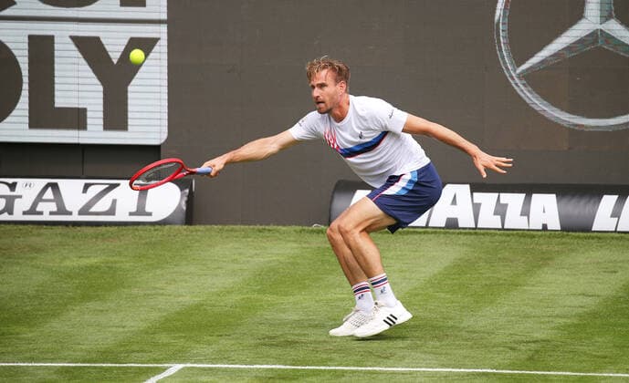 08.06.2021. Deutschland, Stuttgart, Tennis MercedesCup 2021, Peter Gojowczyk (GER)