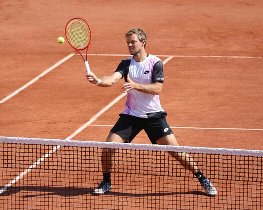 Kevin Krawietz Horia Tecau (mit Kappe), Herren Doppel Tennis - French Open 2021 - Grand Slam - Roland Garros - Paris - - France - 8 June 2021. Copyright: xJuergenxHasenkopfx