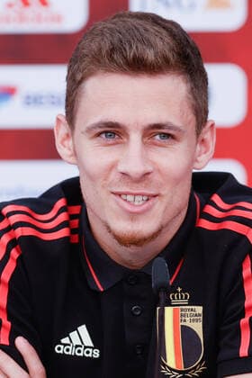 Belgium s Thorgan Hazard pictured during a press conference, PK, Pressekonferenz of the Belgian national soccer team Red Devils, in Tubize, Tuesday 08 June 2021. The team is preparing for the upcoming Euro 2020 European Championship, EM, Europameisterschaft BRUNOxFAHY  x2809116x
