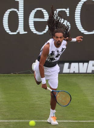 08.06.2021, ATP, Tennis Herren Tour Mercedes Cup Stuttgart, Weissenhofff, Tennis, im Bild: Dustin Brown (GER)