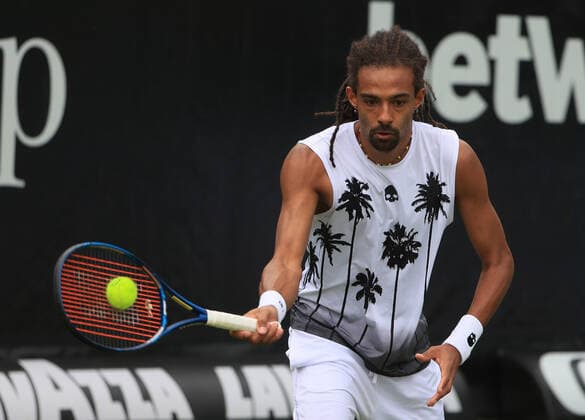 08.06.2021, ATP, Tennis Herren Tour Mercedes Cup Stuttgart, Weissenhofff, Tennis, im Bild: Dustin Brown (GER)