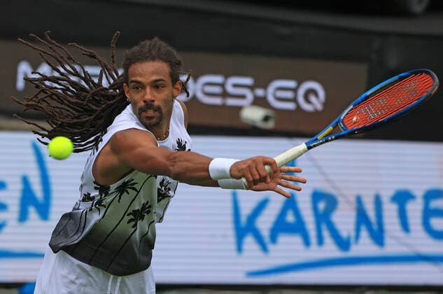 08.06.2021, ATP, Tennis Herren Tour Mercedes Cup Stuttgart, Weissenhofff, Tennis, im Bild: Dustin Brown (GER)