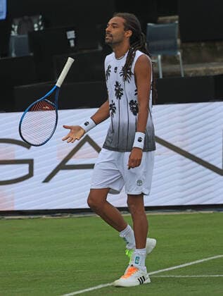 08.06.2021, ATP, Tennis Herren Tour Mercedes Cup Stuttgart, Weissenhofff, Tennis, im Bild: Dustin Brown (GER)