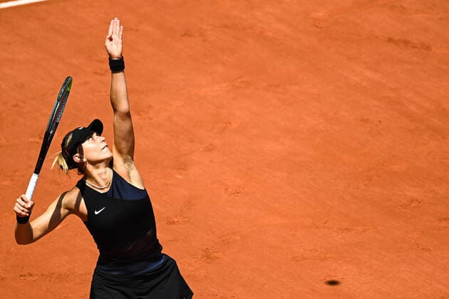 Paula BADOSA ( Espagne ) TENNIS : Roland Garros 2021 - Internationaux de France - 08 06 2021 FedericoPestellini Panoramic 