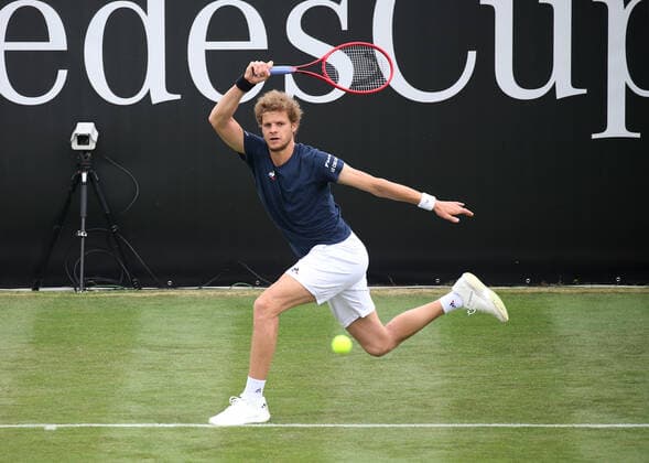 08.06.2021. Deutschland, Stuttgart, Tennis MercedesCup 2021, Yannick Hanfmann (GER)
