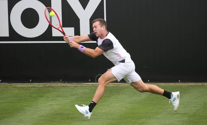 08.06.2021. Deutschland, Stuttgart, Tennis MercedesCup 2021, Dominik Koepfer (GER)