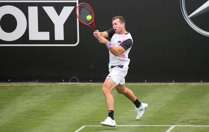 08.06.2021. Deutschland, Stuttgart, Tennis MercedesCup 2021, Dominik Koepfer (GER)