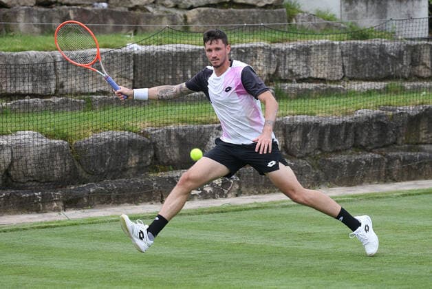 08.06.2021. Deutschland, Stuttgart, Tennis MercedesCup 2021, Dennis Novak (AUT)