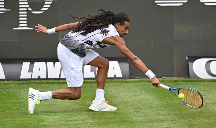 Dustin Brown (GER) 08.06.2021 Tennis MercedesCup Stuttgart 2021 Weißenhof ATP, Tennis Herren 07.-13.06.2021 Tennis MercedesCup Stuttgart 2021