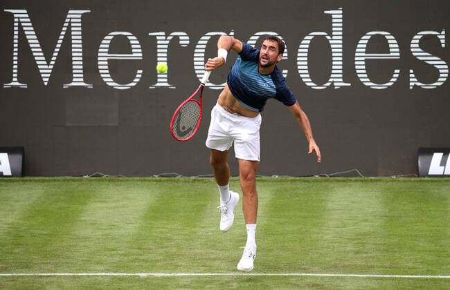 08.06.2021. Deutschland, Stuttgart, Tennis MercedesCup 2021, Marin Cilic (CRO)
