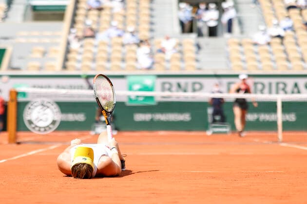 TENNIS - French Open 2021 PARIS,FRANCE,08.June.21 - TENNIS - WTA, Tennis Damen Tour, French Open, Roland Garros, Grand Slam. Image shows Anastasia Pavlyuchenkova (RUS).  GEPAxpictures xPatrickxSteiner