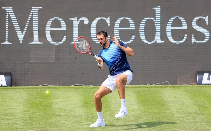 08.06.2021, ATP, Tennis Herren Tour Mercedes Cup Stuttgart, Weissenhofff, Tennis, im Bild: Marin Cilic (CRO)