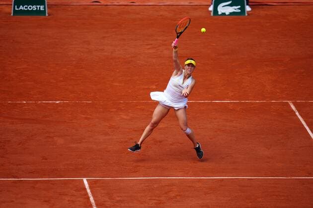 Mandatory Credit: Photo by Javier Garcia BPI Shutterstock (12042203hf) Anastasia Pavlyuchenkova during her quarter final match French Open Tennis, Day Ten, Roland Garros, Paris, France - 08 Jun 2021 French Open Tennis, Day Ten, Roland Garros, Paris, France - 08 Jun 2021  Copyright: xJavierxGarcia BPI Shutterstockx 12042203hf