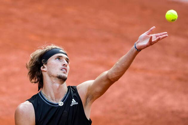 TENNIS - French Open 2021 PARIS,FRANCE,08.June.21 - TENNIS - ATP, Tennis Herren World Tour, French Open, Roland Garros, Grand Slam. Image shows Alexander Zverev (GER).  GEPAxpictures xPatrickxSteiner